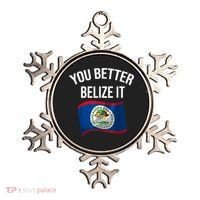 Cute You Better Belize It Ornament thumb 0