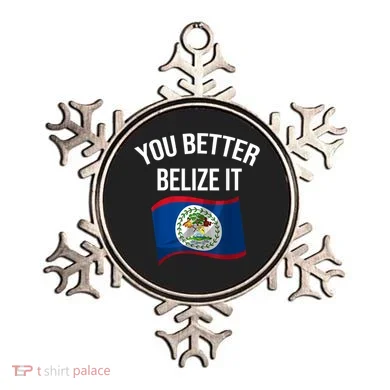 Cute You Better Belize It Ornament