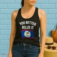 Cute You Better Belize It Women's Tank Top thumb 2