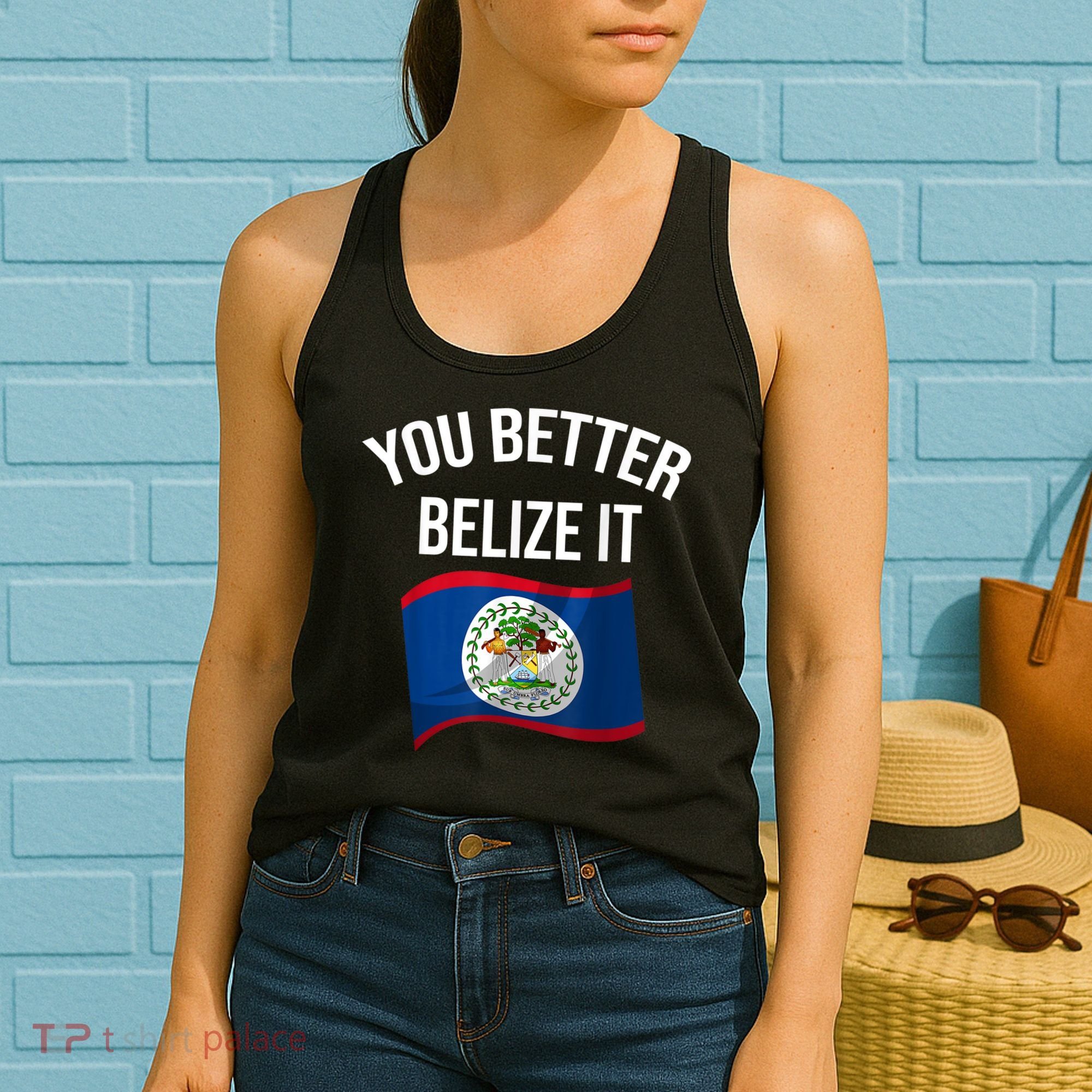 Cute You Better Belize It Women's Tank Top