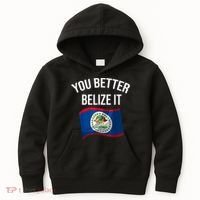 Cute You Better Belize It Kids Hoodie thumb 0