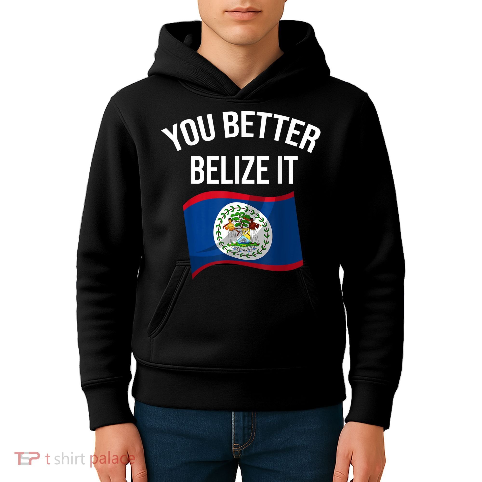 Cute You Better Belize It Kids Hoodie