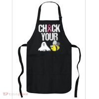 Check Your Boo Bees Funny Breast Cancer Halloween Gift Apron thumb 0