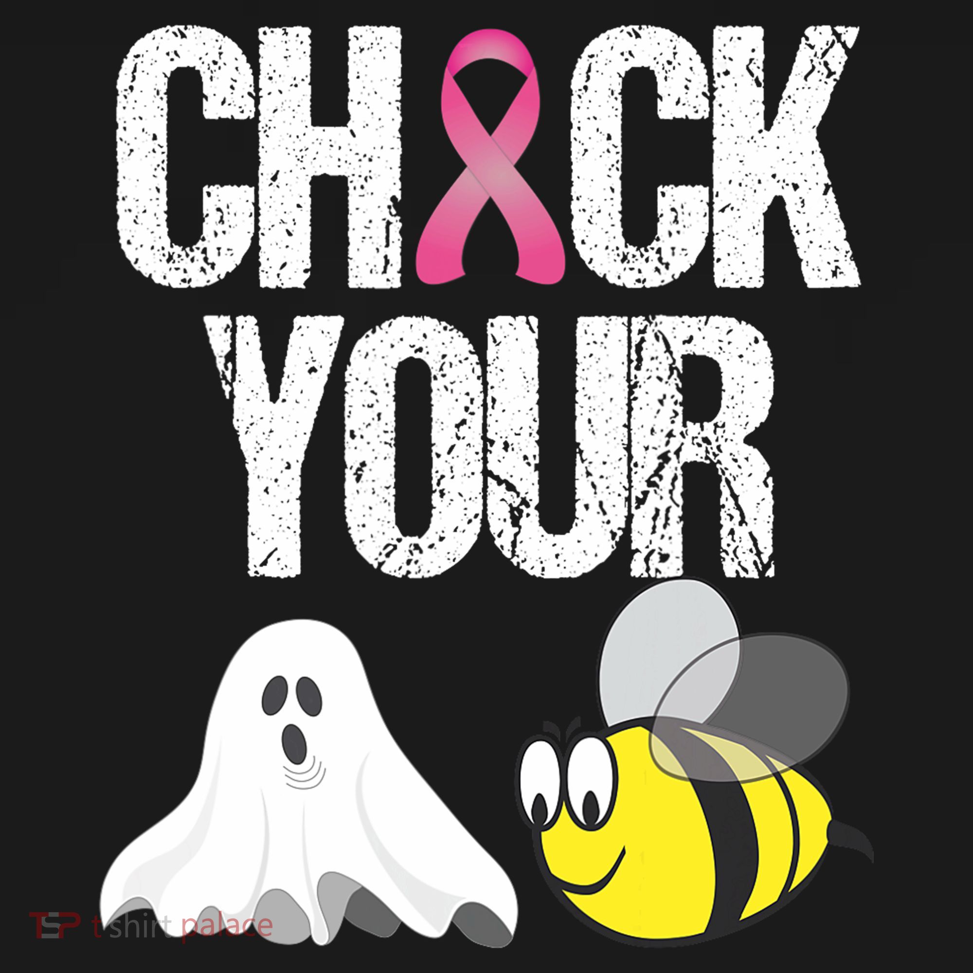 Check Your Boo Bees Funny Breast Cancer Halloween Gift Baby Bodysuit