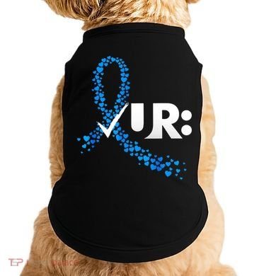 Check Your Colon Colorectal Cancer Awareness Doggie Tank