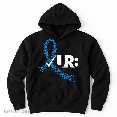 Check Your Colon Colorectal Cancer Awareness Hoodie