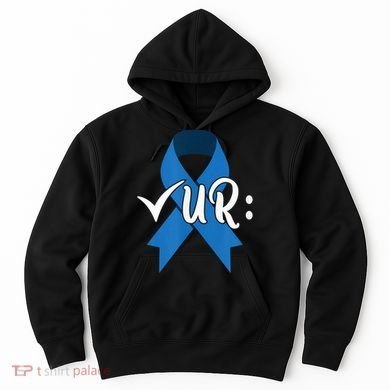 Check Your Colon Colorectal Cancer Awareness Hoodie