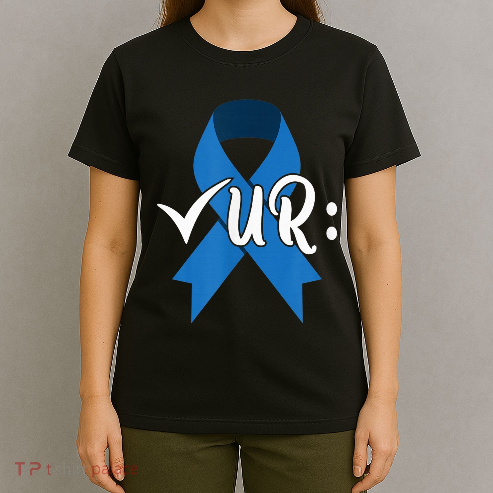 Check Your Colon Colorectal Cancer Awareness T-Shirt