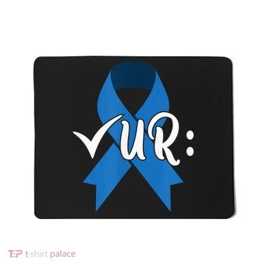 Check Your Colon Colorectal Cancer Awareness Mousepad