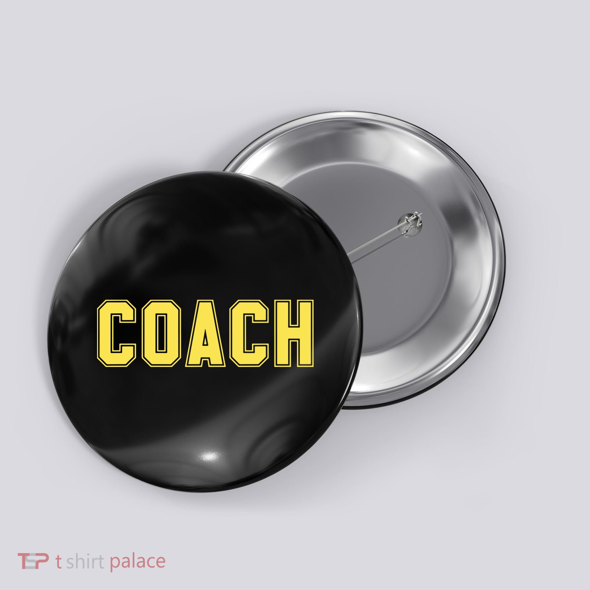 Coach Yellow Button