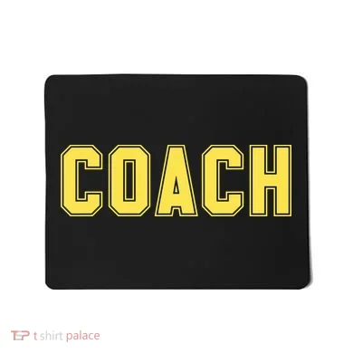 Coach Yellow Mousepad