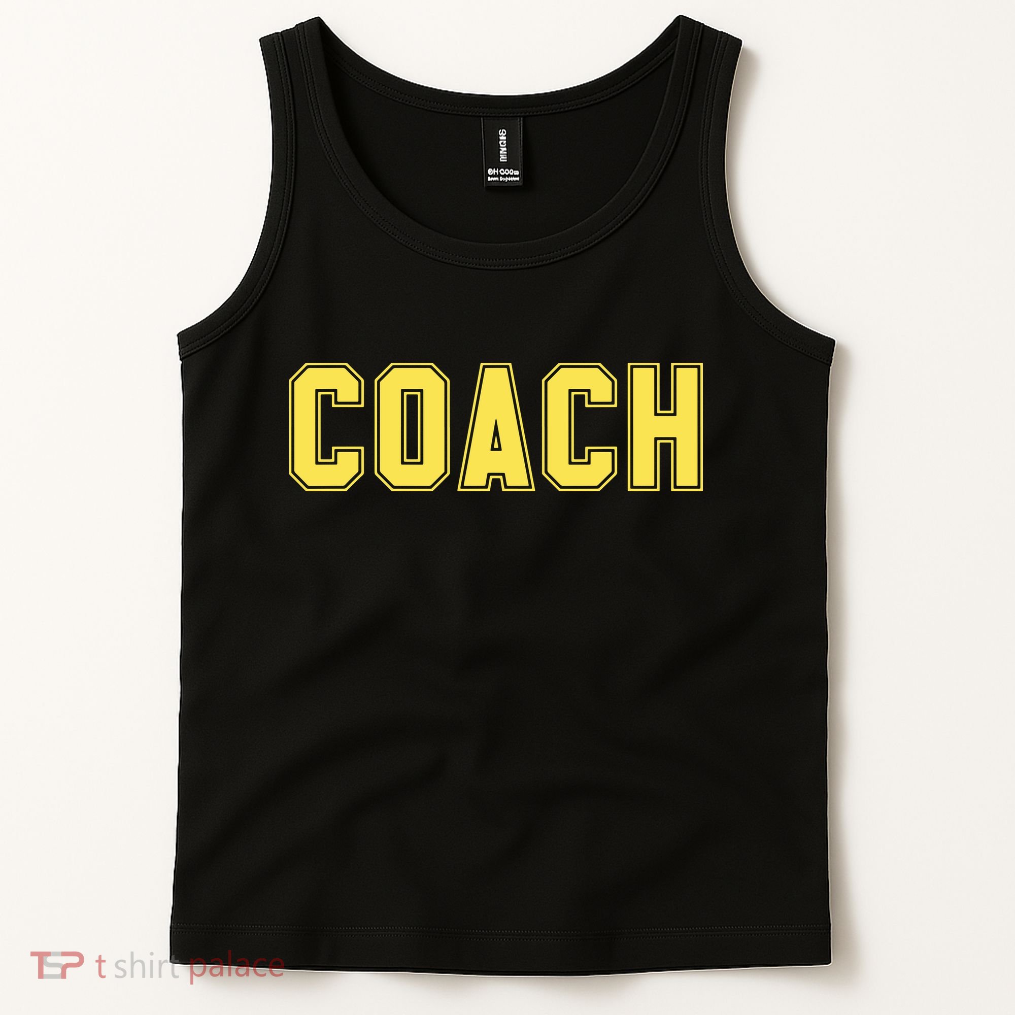Coach Yellow Tank Top