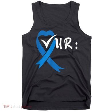 Check Your Colon Colorectal Cancer Awareness Tank Top
