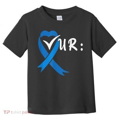 Check Your Colon Colorectal Cancer Awareness Toddler T-Shirt