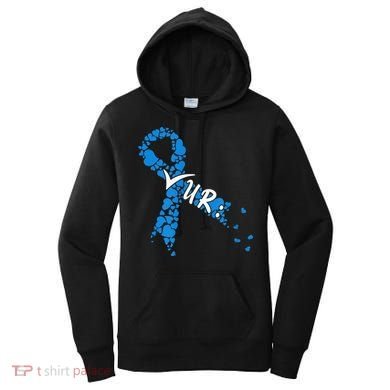 Check Your Colon Colorectal Cancer Awareness Women's Hoodie