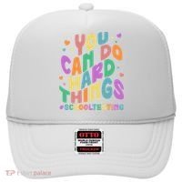 Cute You Can Do Hard Things #School Testing Hat thumb 0