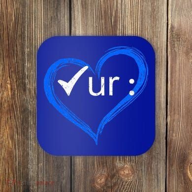 Check Your Colon Colorectal Cancer Awareness Coaster