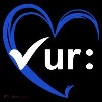 Check Your Colon Cancer Awareness Heart Stripe Pom Pom Beanie thumb 2