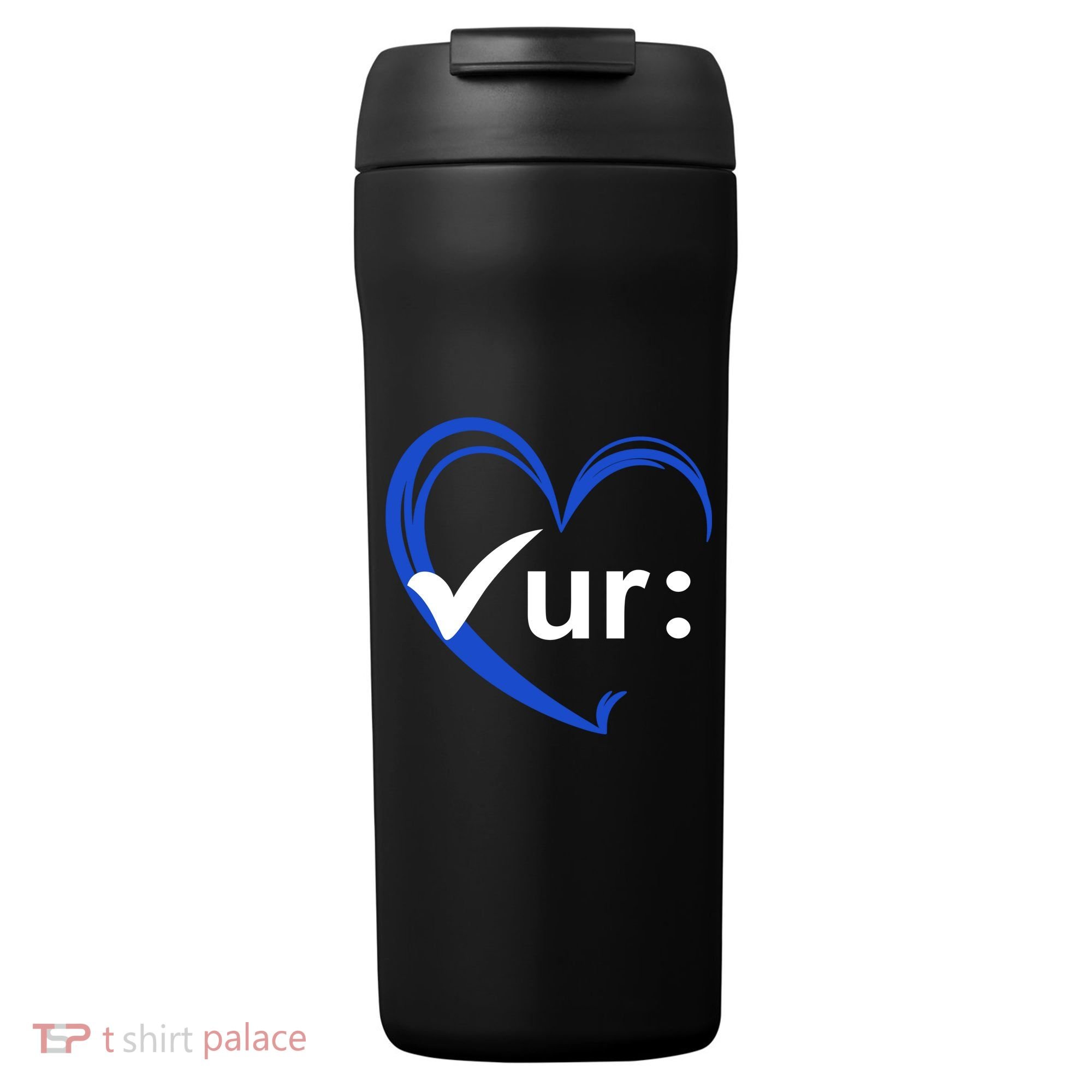 Check Your Colon Cancer Awareness Heart 24oz Duet Stainless Steel Tumbler