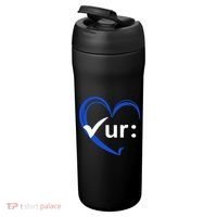 Check Your Colon Cancer Awareness Heart 24oz Duet Stainless Steel Tumbler thumb 3