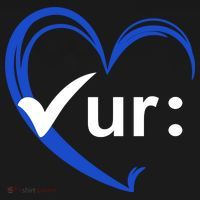 Check Your Colon Cancer Awareness Heart Pom Pom 12in Knit Beanie thumb 2