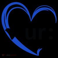 Check Your Colon Cancer Awareness Heart Kids Colorblock Raglan Jersey thumb 2