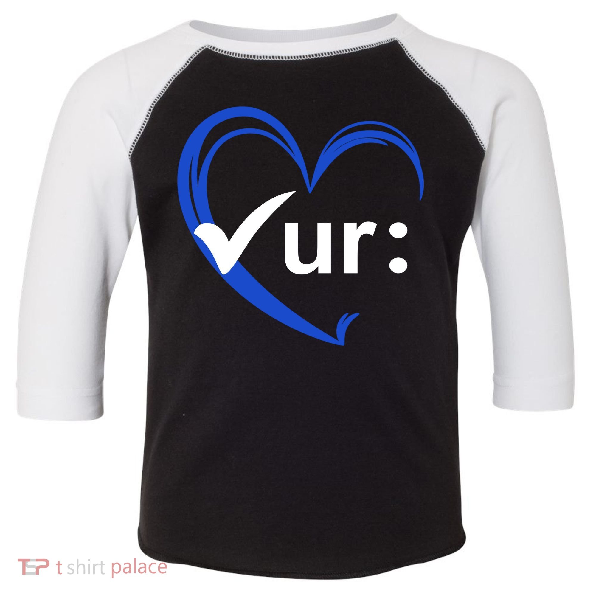 Check Your Colon Cancer Awareness Heart Toddler Fine Jersey T-Shirt