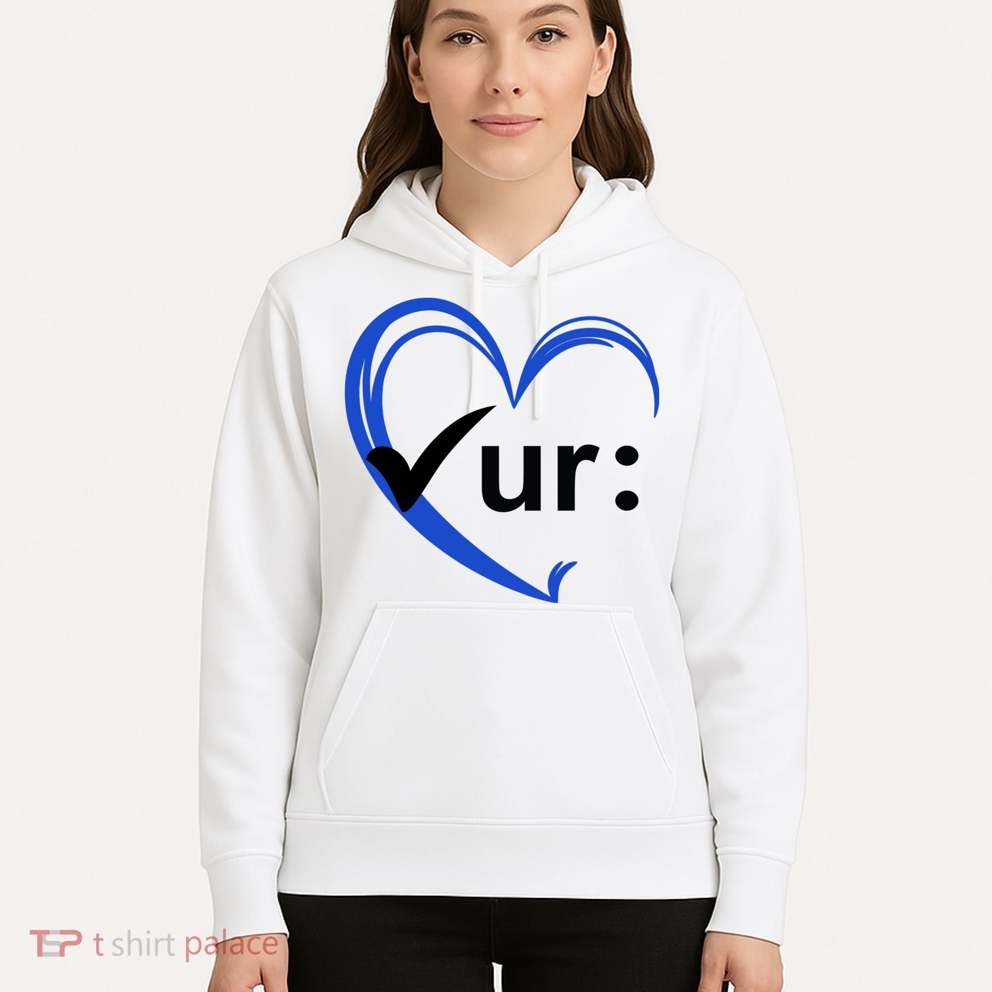 Check Your Colon Cancer Awareness Heart Hoodie