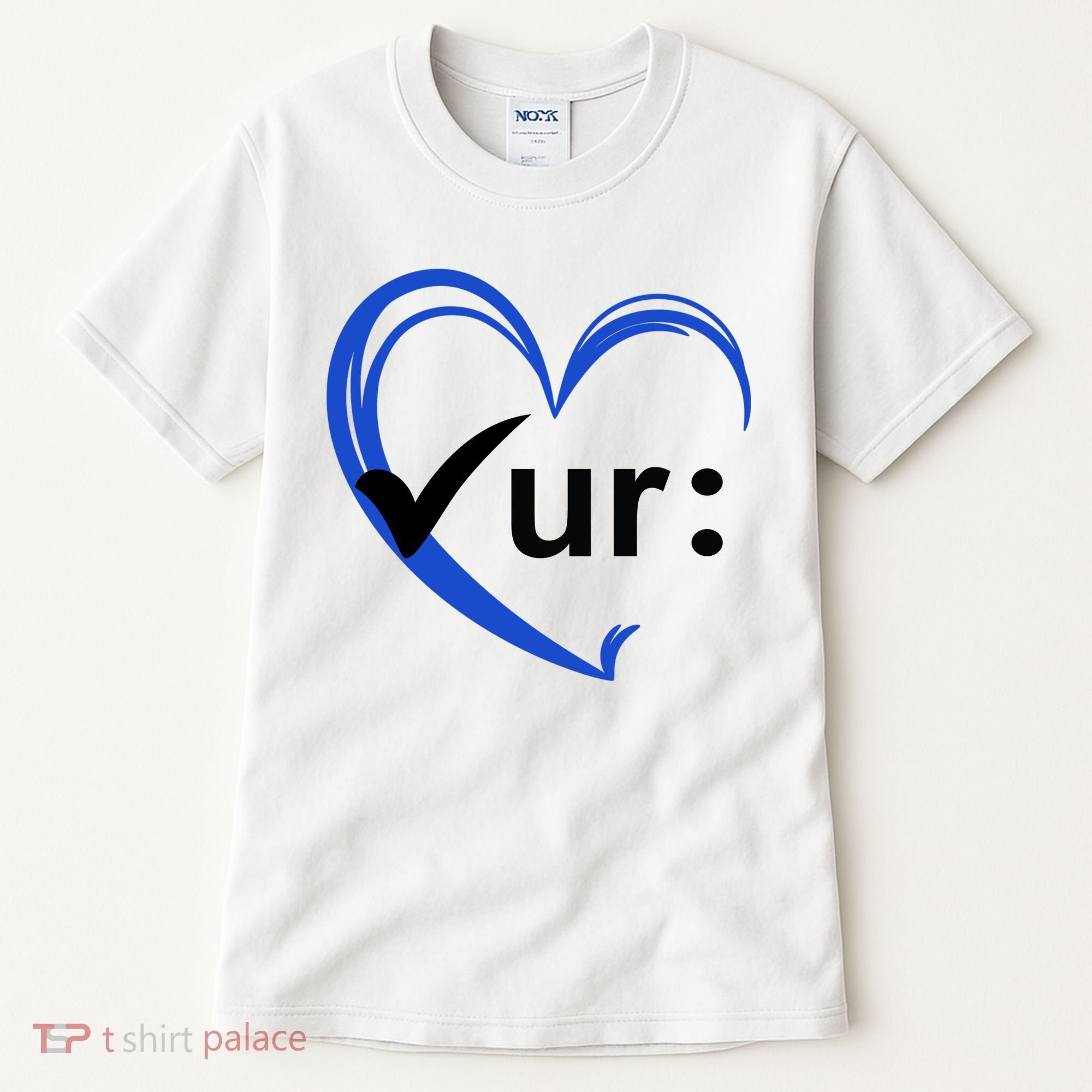 Check Your Colon Cancer Awareness Heart Tall T-Shirt