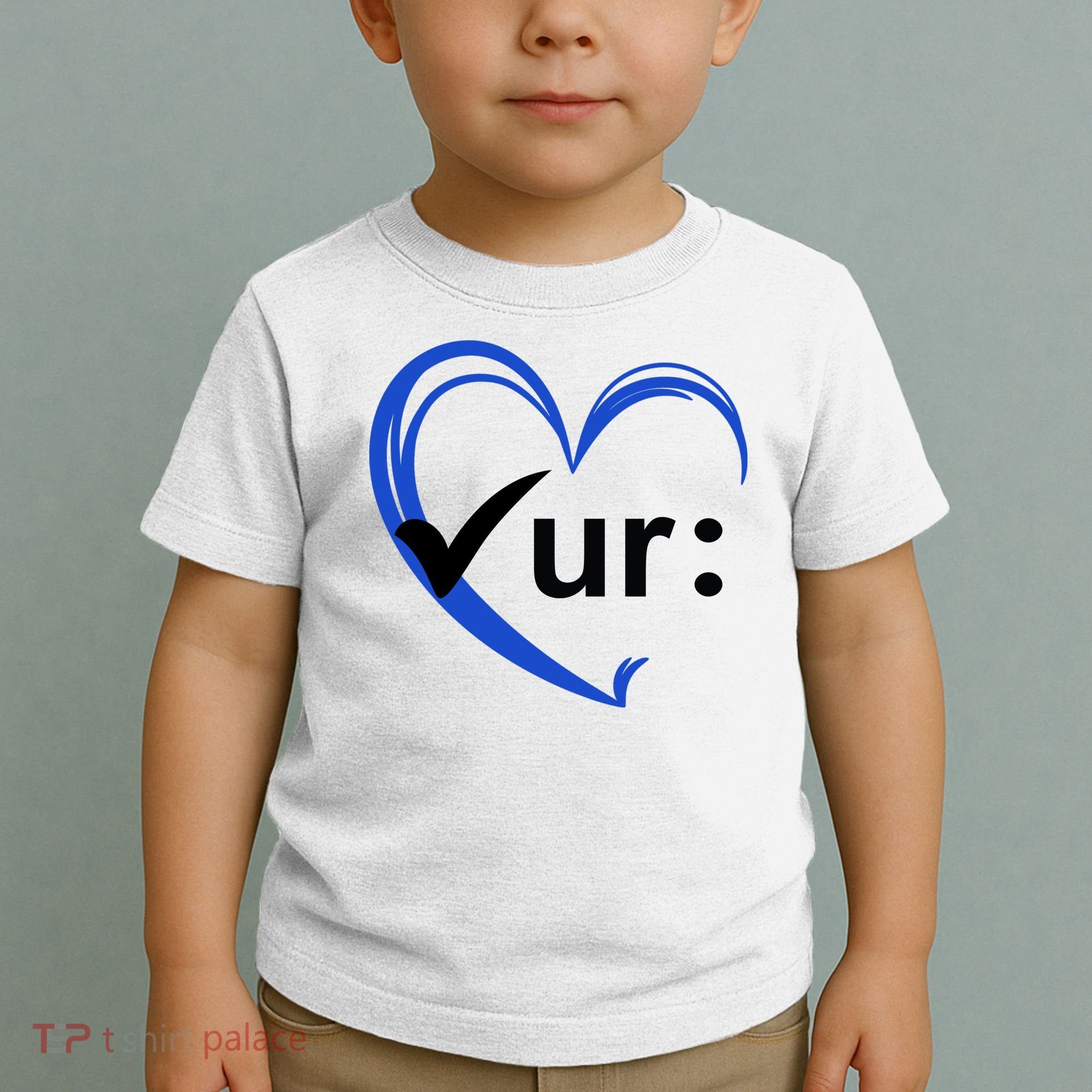 Check Your Colon Cancer Awareness Heart Toddler T-Shirt