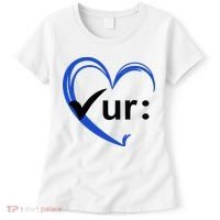 Check Your Colon Cancer Awareness Heart Women's T-Shirt thumb 0