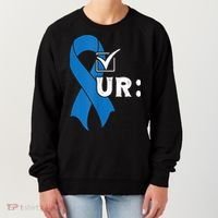 Check Your Colon Colonoscopies Colon Cancer Awareness Women's Sweatshirt thumb 0
