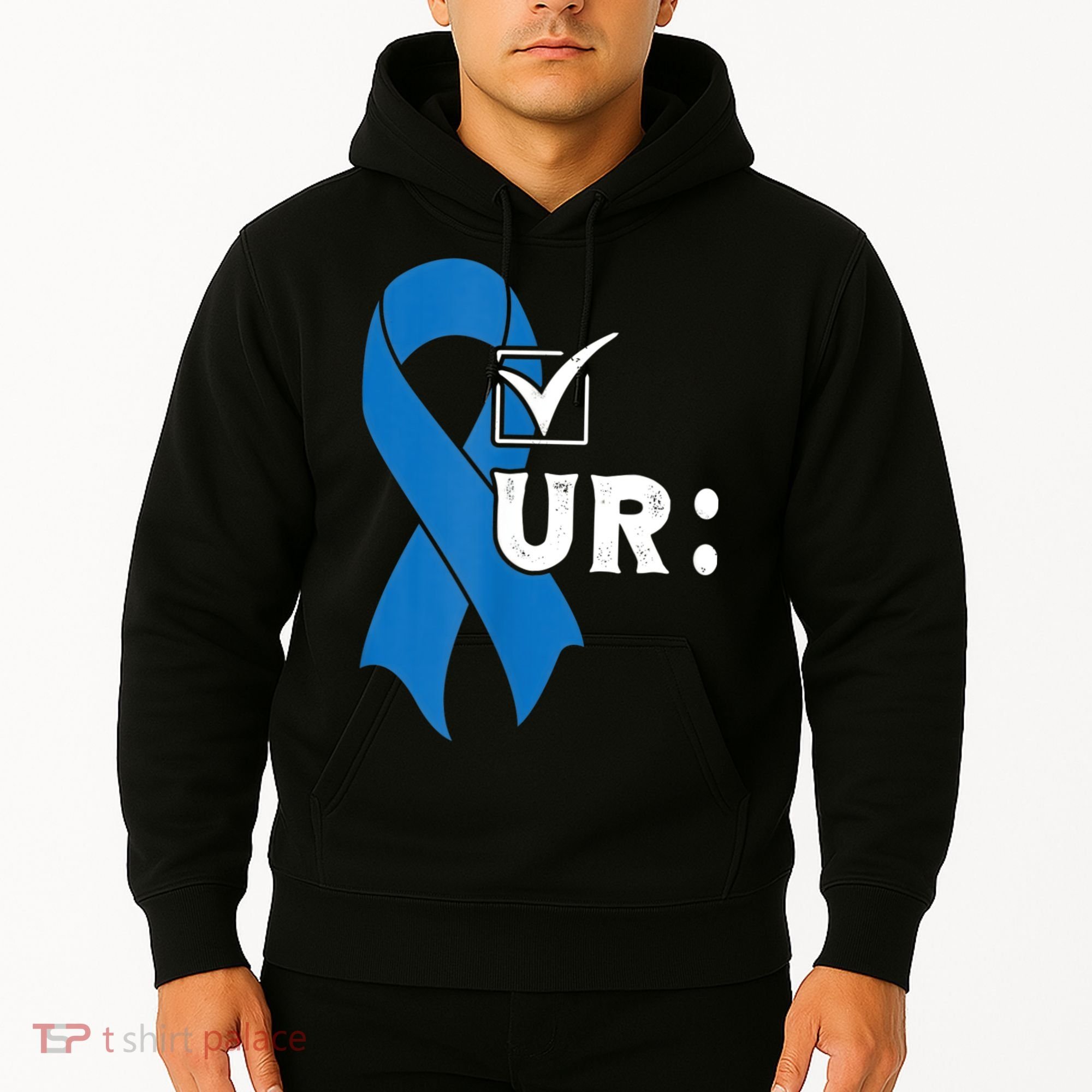 Check Your Colon Colonoscopies Colon Cancer Awareness Hoodie