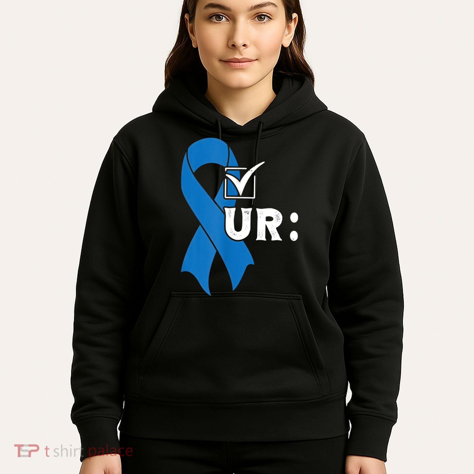 Check Your Colon Colonoscopies Colon Cancer Awareness Hoodie