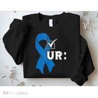 Check Your Colon Colonoscopies Colon Cancer Awareness Sweatshirt thumb 2