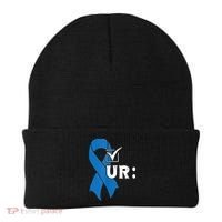 Check Your Colon Colonoscopies Colon Cancer Awareness Beanie thumb 0