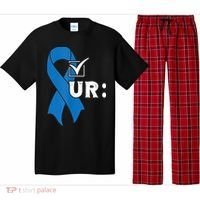 Check Your Colon Colonoscopies Colon Cancer Awareness Pajama Set thumb 0