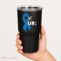Check Your Colon Colonoscopies Colon Cancer Awareness Tumbler thumb 2