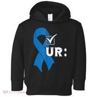 Check Your Colon Colonoscopies Colon Cancer Awareness Toddler Hoodie thumb 0