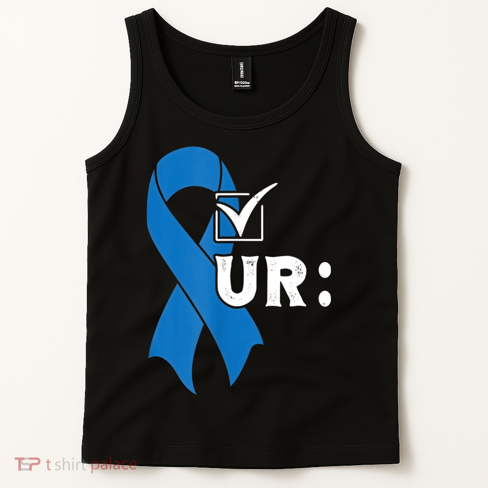 Check Your Colon Colonoscopies Colon Cancer Awareness Tank Top
