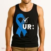 Check Your Colon Colonoscopies Colon Cancer Awareness Tank Top thumb 3