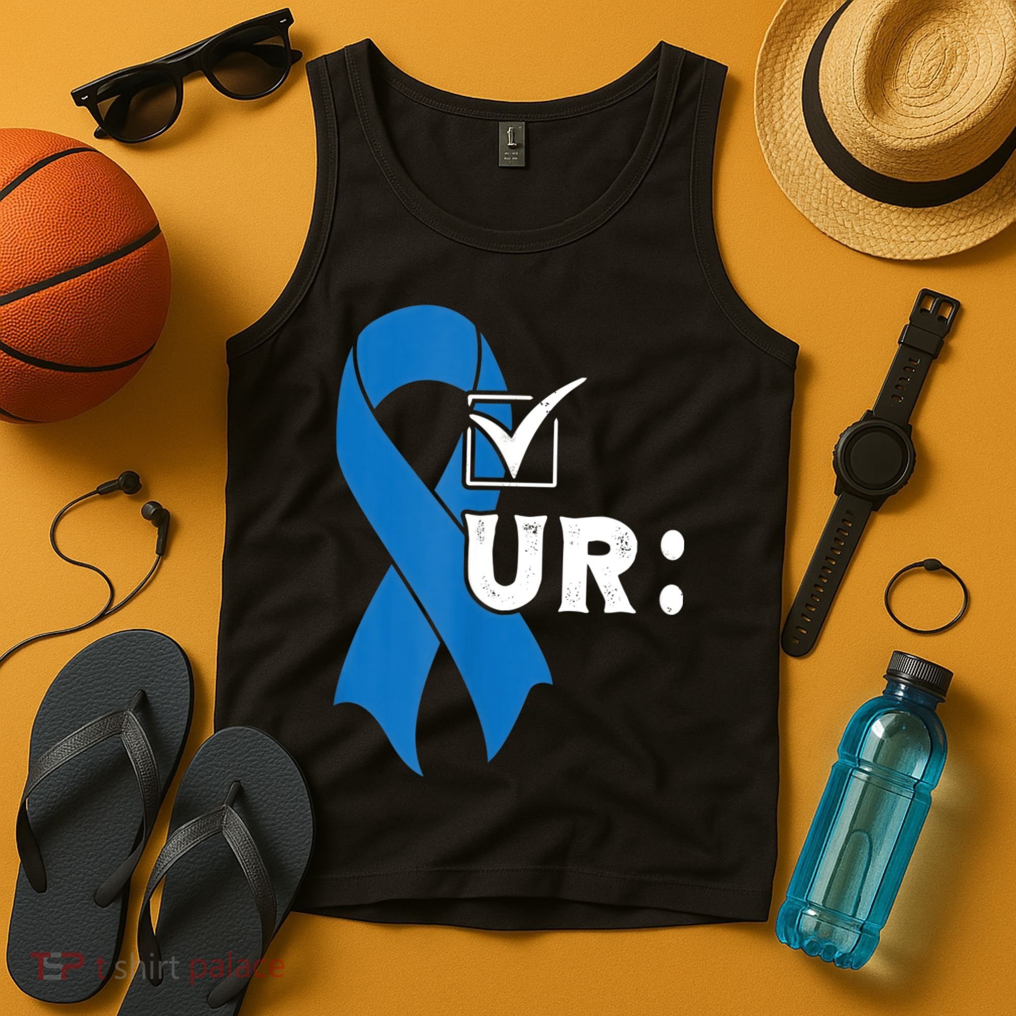 Check Your Colon Colonoscopies Colon Cancer Awareness Tank Top