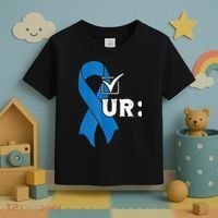 Check Your Colon Colonoscopies Colon Cancer Awareness Toddler T-Shirt thumb 3