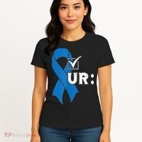 Check Your Colon Colonoscopies Colon Cancer Awareness Women's T-Shirt thumb 4