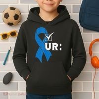Check Your Colon Colonoscopies Colon Cancer Awareness Kids Hoodie thumb 2