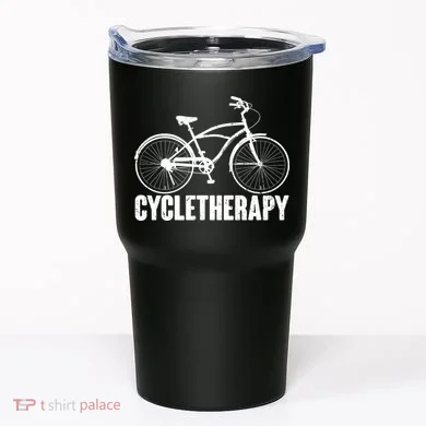 Cycletherapy Bicycle Fan Tumbler