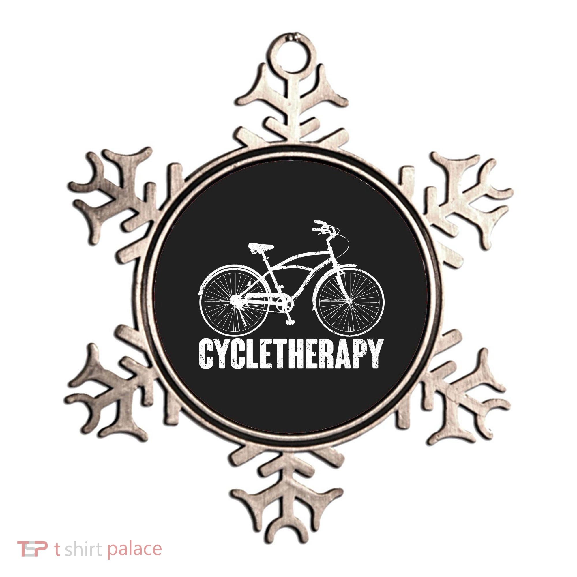 Cycletherapy Bicycle Fan Ornament