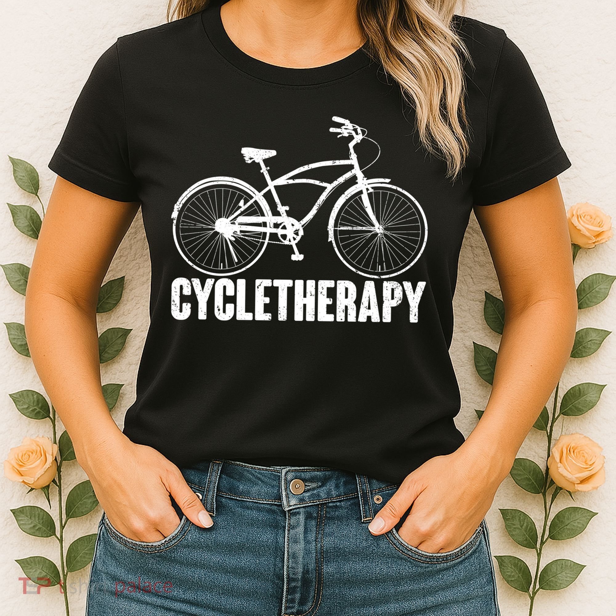 Cycletherapy Bicycle Fan Women's T-Shirt