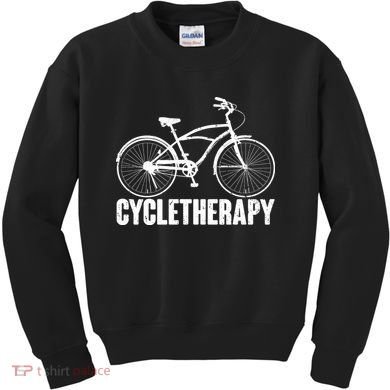 Cycletherapy Bicycle Fan Kids Sweatshirt
