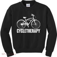 Cycletherapy Bicycle Fan Kids Sweatshirt thumb 0